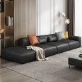 科技布沙发现代极简约北欧小户型客厅直排网红创意风布艺沙发乳胶